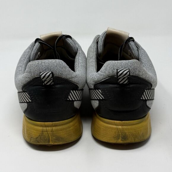 ECCO S Three GoreTex Golf Shoes Mens 10 - 10.5 EU 44 Gray Leather Spikeless main image 9